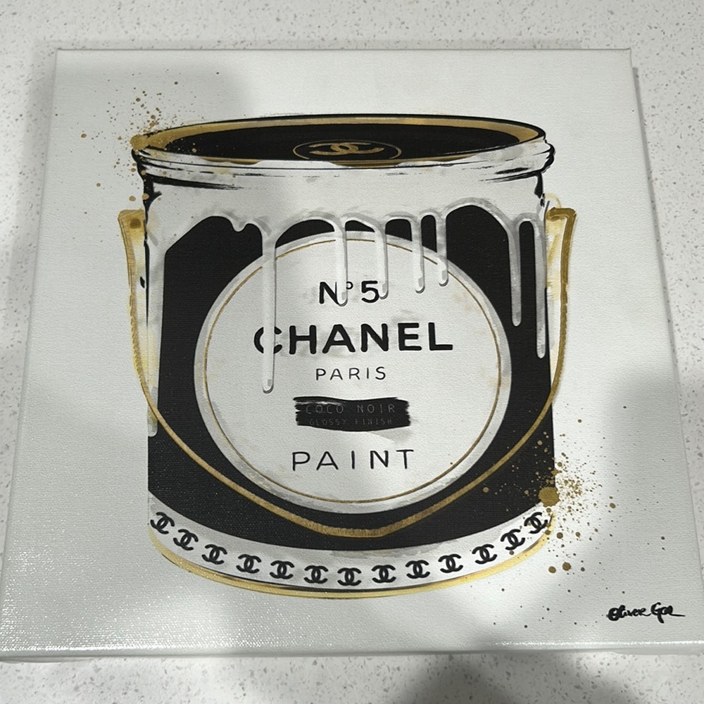 Oliver gal Chanel paint canvas